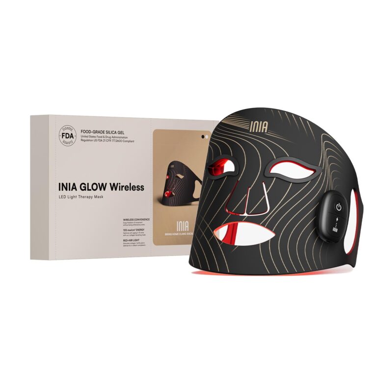 Red Light Therapy for Face Glow Wireless LED Face Mask Light Therapy