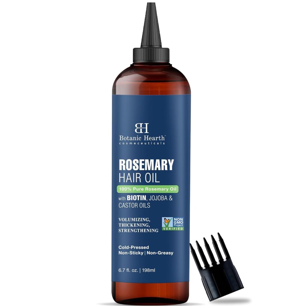 Botanic hearth rosemary hair oil